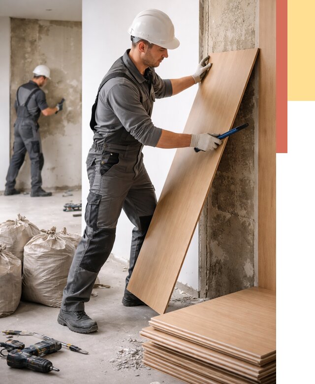 Демонтаж стеновых панелей в Новосибирске от 3558 руб. за м² быстро и недорого | ОТДЕЛОЧНИК-Нвс