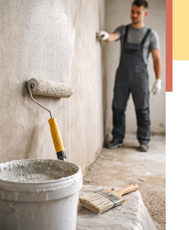 Нанесение бетоноконтакта на стены в Новосибирске от 4270 руб. быстро и недорого | ОТДЕЛОЧНИК-Нвс