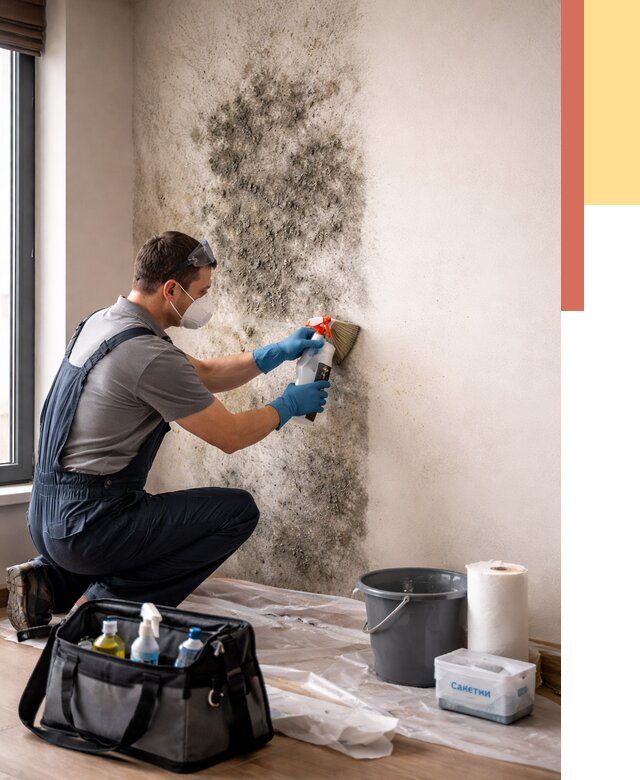 Удаление плесени со стен в Новосибирске от 2186 руб. — быстро и недорого | ОТДЕЛОЧНИК-Нвс