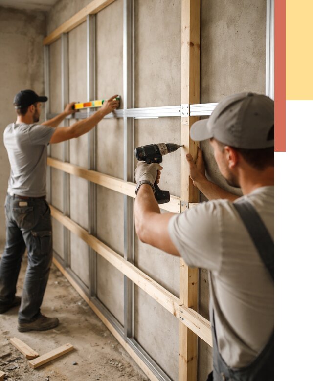 Устройство обрешетки под панели в Новосибирске от 2135 руб. — монтаж под ключ | ОТДЕЛОЧНИК-Нвс