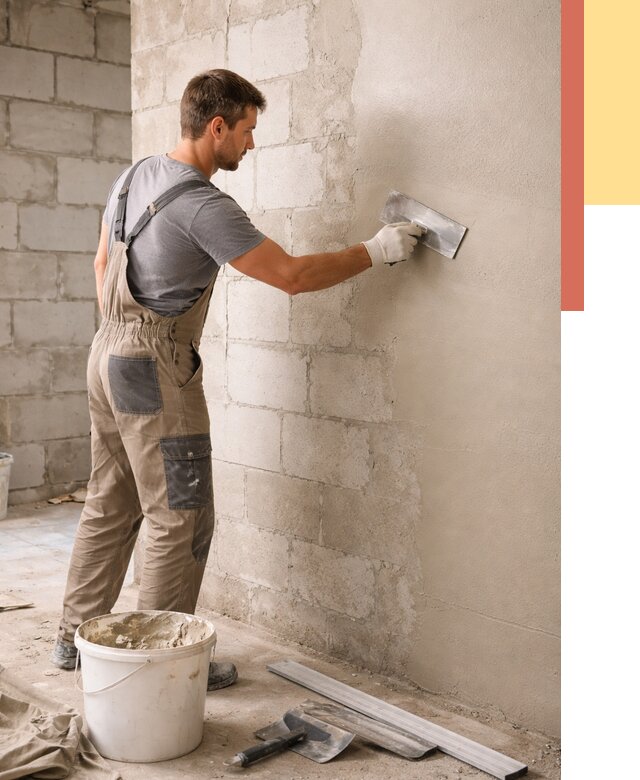 Штукатурка стен из газобетона в Новосибирске от 2135 руб./м2 — быстро и недорого | ОТДЕЛОЧНИК-Нвс