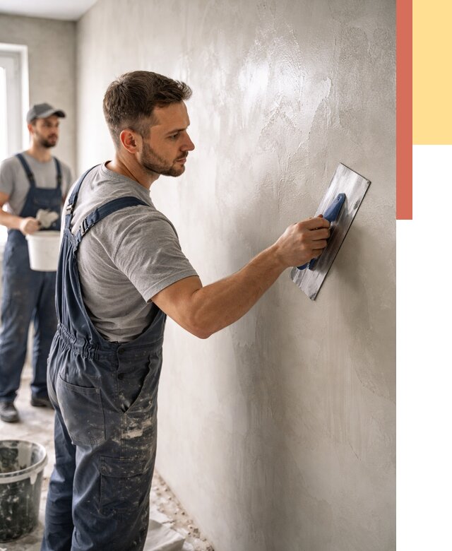 Глянцевание штукатурки стен в Новосибирске от 7625 руб. — услуги и затирка | ОТДЕЛОЧНИК-Нвс