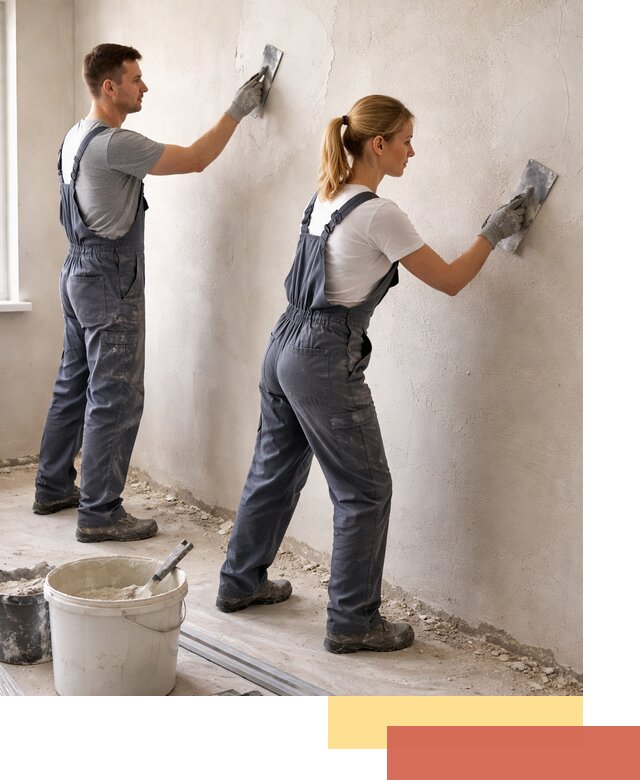 Штукатурка стен под обои в Новосибирске профессионально и быстро