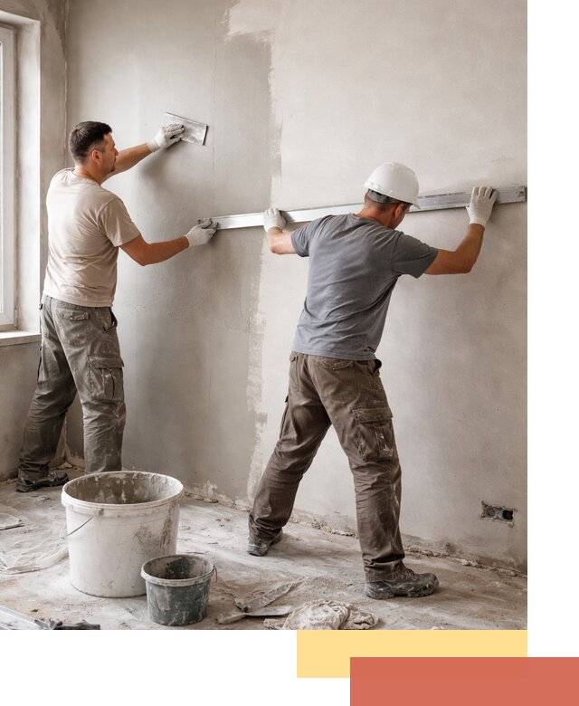 Штукатурка стен под покраску в Новосибирске качественно и быстро