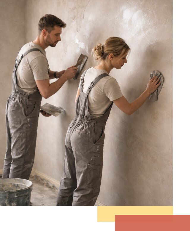 Венецианская штукатурка высокого качества в Новосибирске