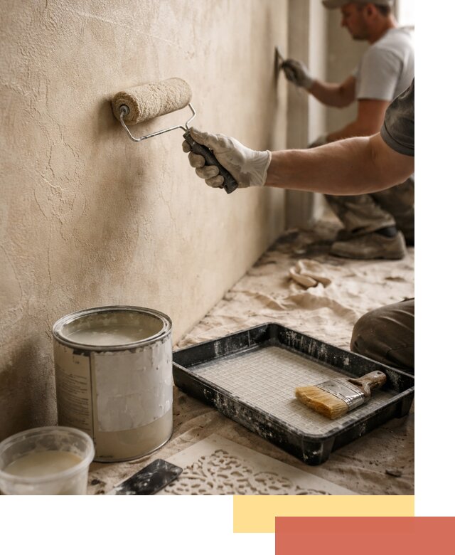 Лессирующая краска для декоративной отделки в Новосибирске