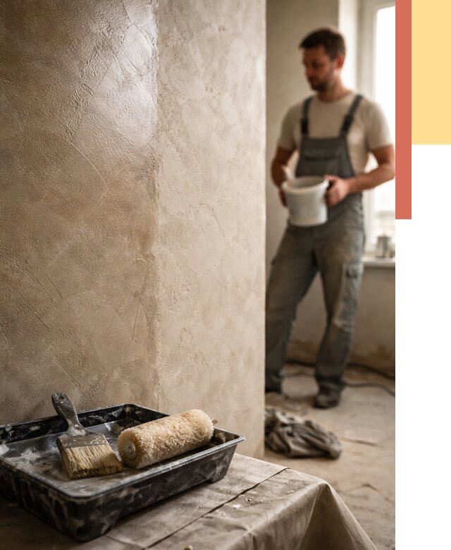 Нанесение воска на штукатурку в Новосибирске от 3558 руб. | Услуги ОТДЕЛОЧНИК-Нвс