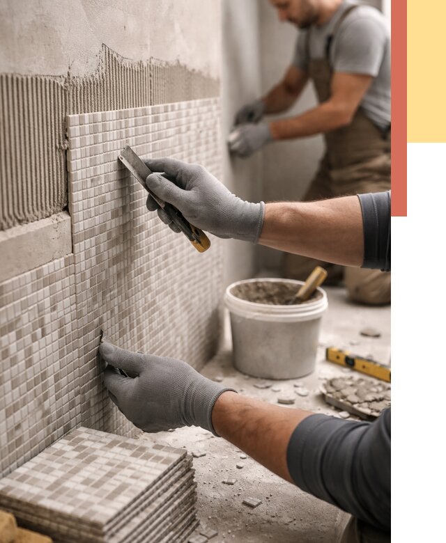 Облицовка стен мозаикой в Новосибирске от 3253 руб/м2 — укладка мозаики на стены | ОТДЕЛОЧНИК-Нвс