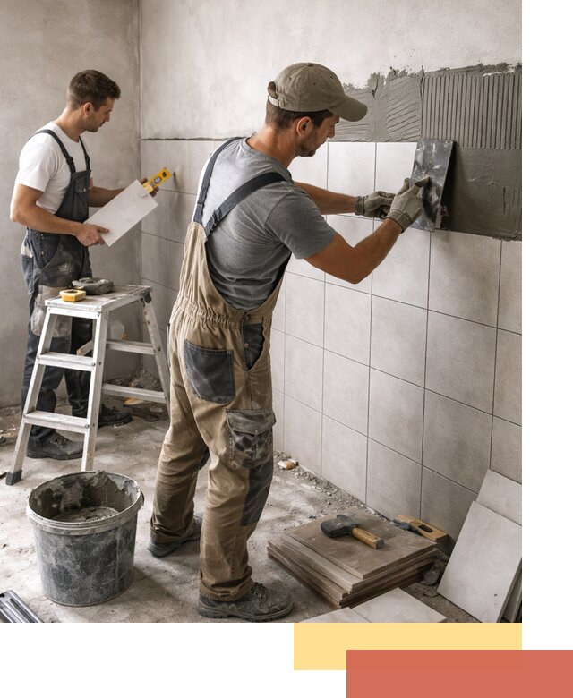 Укладка плитки на стены в Новосибирске профессионально и надежно