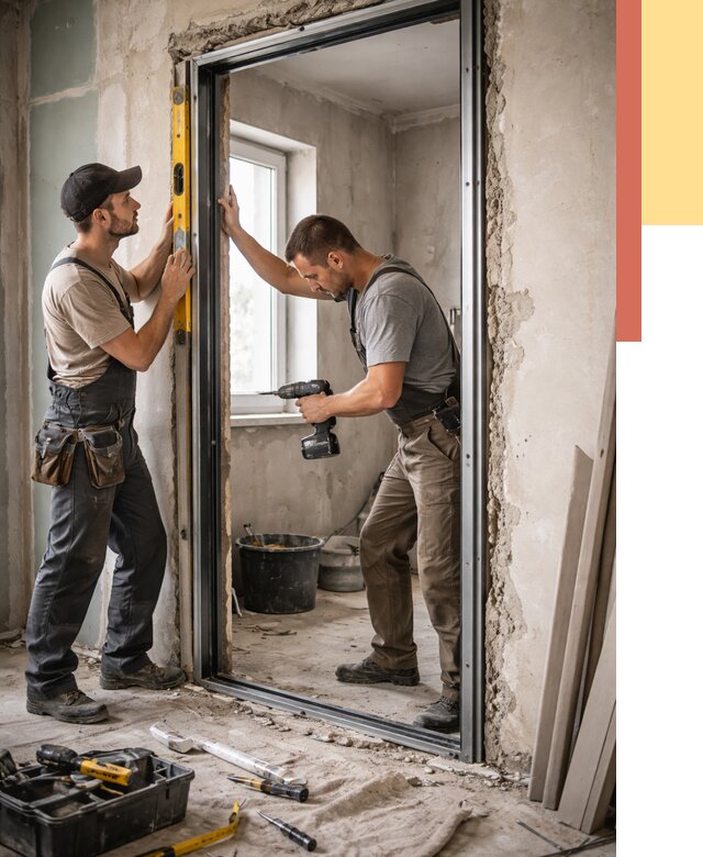 Закладка дверного проема в Новосибирске от 3558 руб. — быстро и недорого | ОТДЕЛОЧНИК-Нвс