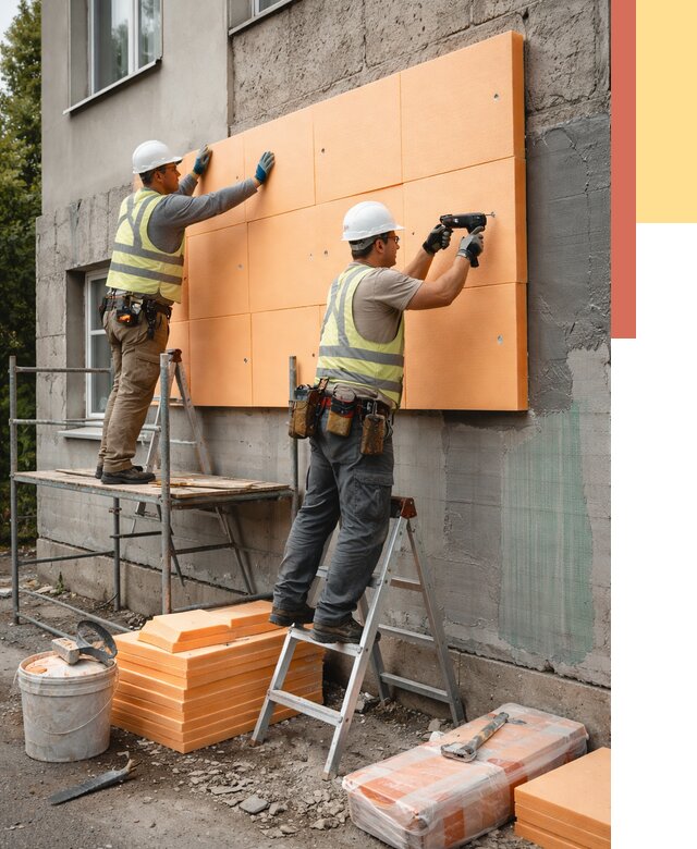 Утепление стен пеноплексом в Новосибирске от 1881 руб./м2 — быстро и недорого | ОТДЕЛОЧНИК-Нвс