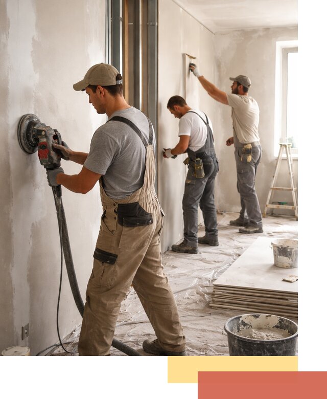 Профессиональная отделка стен в Новосибирске качественно и в срок