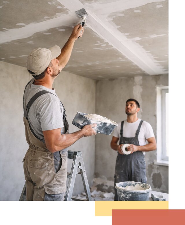 Обработка швов потолка ГКЛ в Новосибирске: качественная заделка и шпатлевка