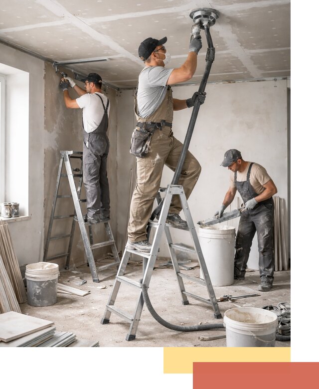 Ремонт потолка из гипсокартона в Новосибирске: быстрый и качественный монтаж